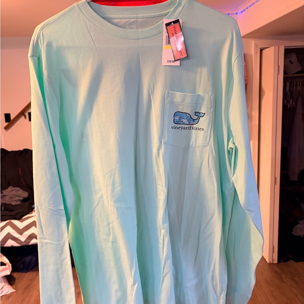 Vineyard Vines Crystal Blue Tee